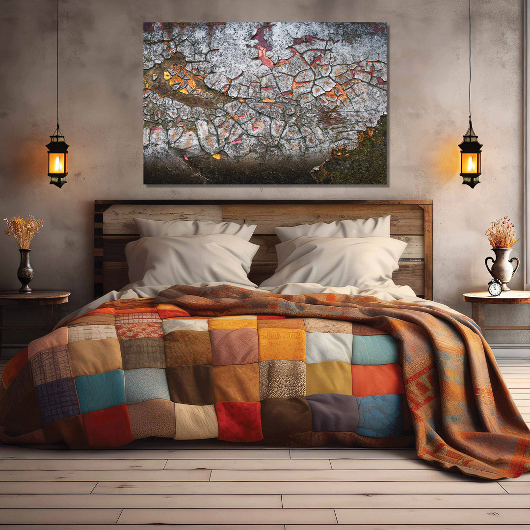 Abstract Rustic Art