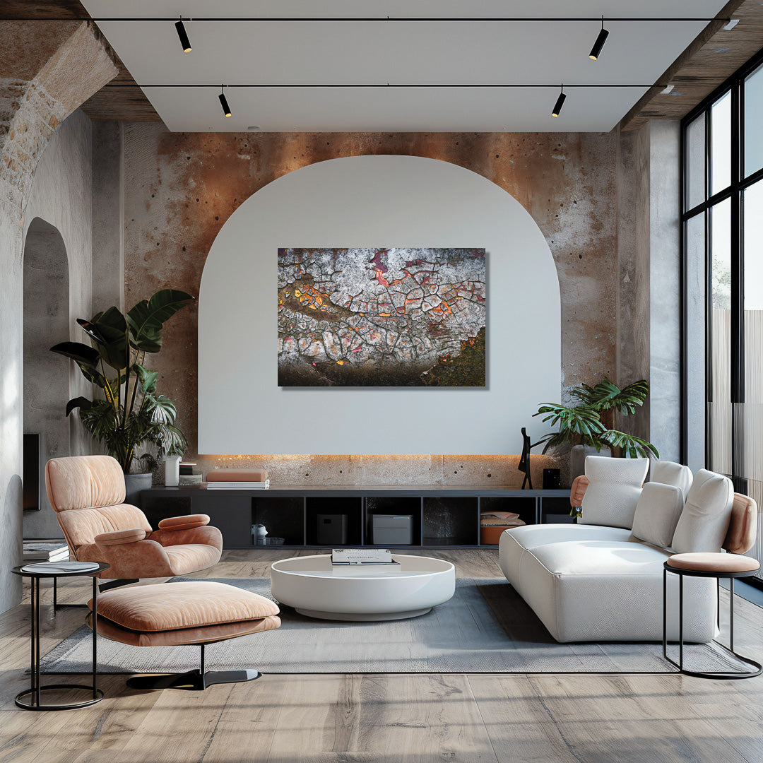 Abstract Rustic Art