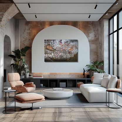 Abstract Rustic Art