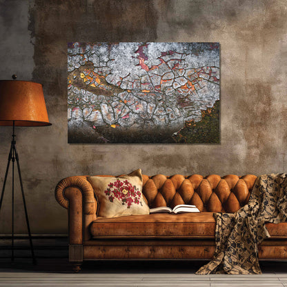 Abstract Rustic Art