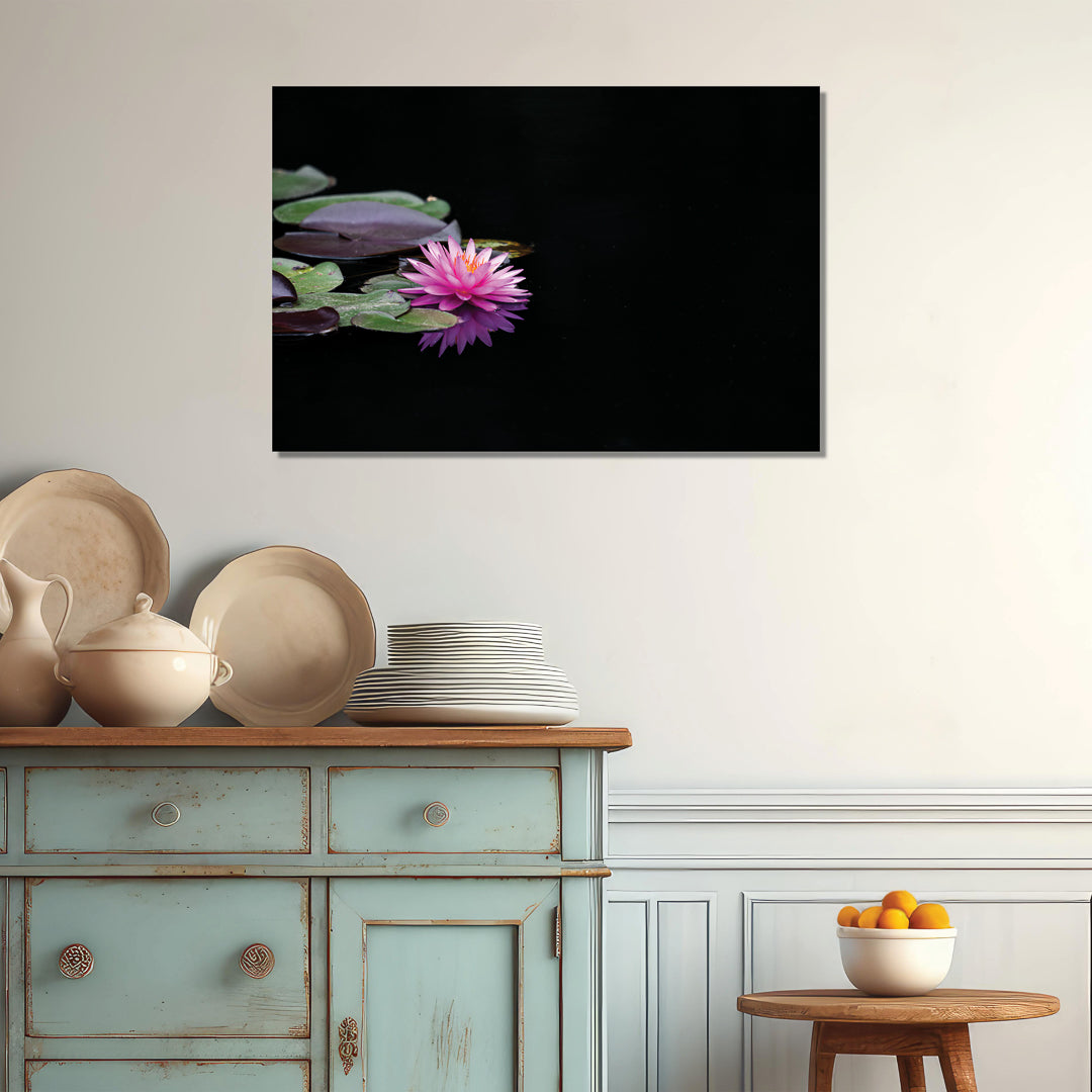 Pink Waterlily Art