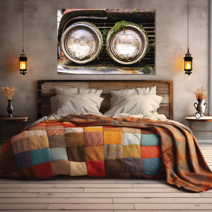 Antique Headlights Art